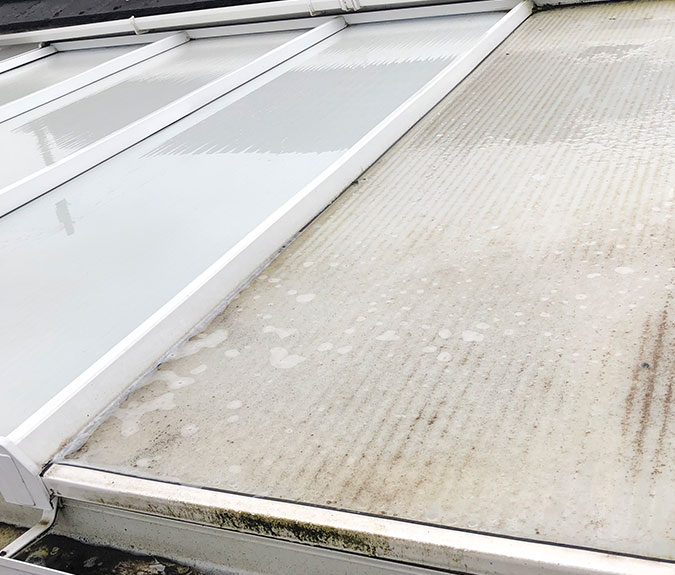 conservatory-roof-being-cleaned-woodhall-spa-lincolnshire